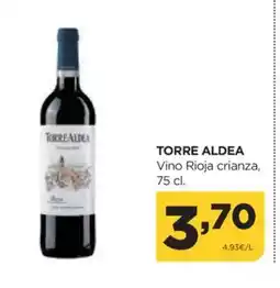Alimerka TORRE ALDEA Vino Rioja crianza oferta