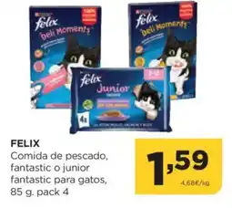 Alimerka FELIX Comida de pescado, fantastic o junior fantastic para gatos oferta