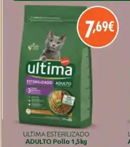 Alimerka ULTIMA Esterilizado adulto pollo oferta