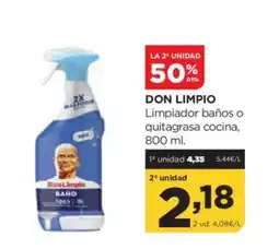 Alimerka DON LIMPIO Limpiador baños o quitagrasa cocina oferta