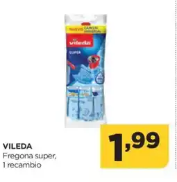 Alimerka VILEDA Fregona super, 1 recambio oferta