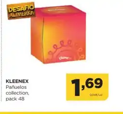 Alimerka KLEENEX Pañuelos collection oferta