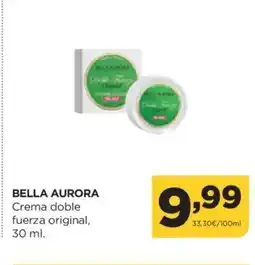 Alimerka BELLA AURORA Crema doble fuerza original oferta