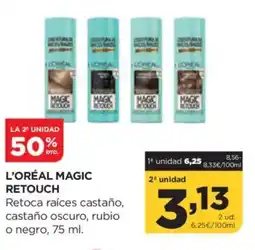 Alimerka L'ORÉAL MAGIC RETOUCH Retoca raíces castaño, castaño oscuro, rubio oferta