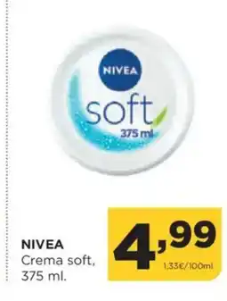 Alimerka NIVEA Crema soft oferta