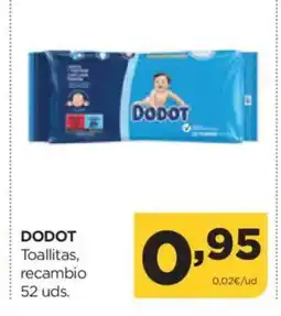 Alimerka DODOT Toallitas recambio oferta