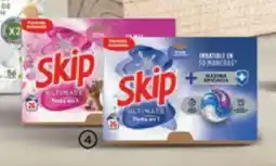 Alimerka SKIP Detergente todo en 1 máxima eficacia o mimosín, 26 cápsulas oferta