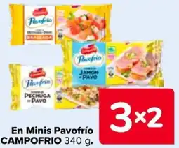 Carrefour CAMPOFRÍO En Minis Pavofrío oferta