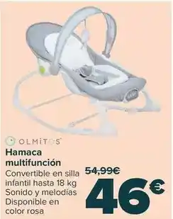 Carrefour OLMITOS hamaca multifunción oferta