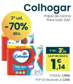 Clarel Colhogar - papel de cocina oferta