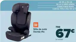 Carrefour Baby auto - silla de auto dantia ifix oferta