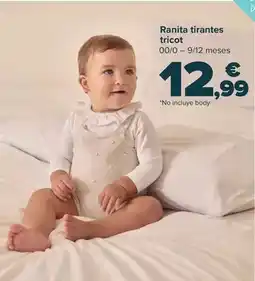 Carrefour Ranita tirantes tricot oferta