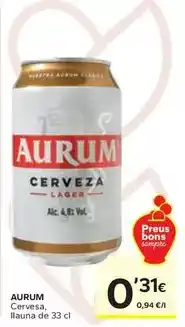 Caprabo Aurum - cervesa oferta