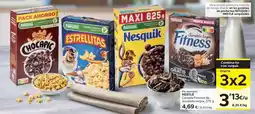 Caprabo Nestlé - cereals fitness de xocolata negra oferta