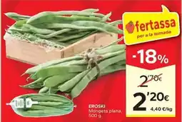 Caprabo Eroski - mongeta plana oferta