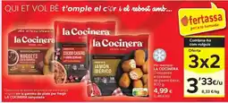 Caprabo La cocinera - croquetes artesanes de pernil ibèric oferta
