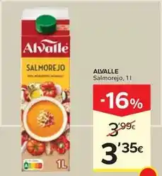 Caprabo Alvalle - salmorejo oferta