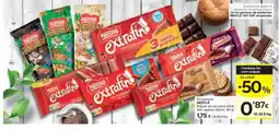 Caprabo Nestlé - caramelo rajola de xocolata ambllet i galeta maria oferta