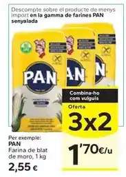 Caprabo Pan - farina de blat de moro oferta