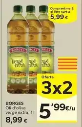 Caprabo Borges - oli d'oliva verge extra oferta