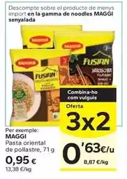 Caprabo Maggi - pasta oriental de pollastre oferta