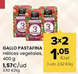 Autoservicios Familia Gallo - pastafina hílices vegetales oferta