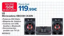 Costco Lg - microcadena ck43n oferta