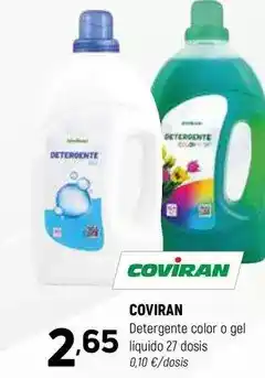 Coviran Coviran - detergente color o gel líquido oferta