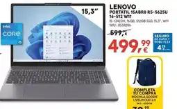 Worten Lenovo - portatil 15abr8 r5-5625u 16-512 w11 oferta