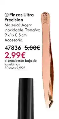 Oriflame Pinzas ultra precision oferta