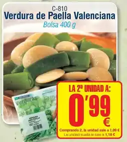 Abordo Verdura de paella oferta