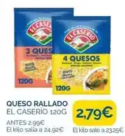 Supermercados La Despensa El caserío - queso rallado oferta