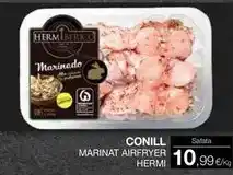 Plusfresc Conill marinat airfryer oferta