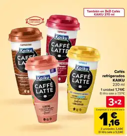 Carrefour KAIKU Cafés refrigerados oferta
