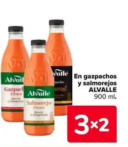 Carrefour ALVALLE En gazpachos y salmorejos oferta