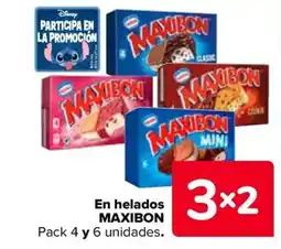 Carrefour MAXIBON En helados oferta