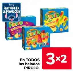 Carrefour PIRULO En todos los helados oferta