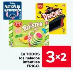 Carrefour FRIGO En todos los helados infantiles oferta