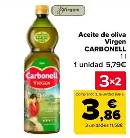 Carrefour CARBONEL Aceite de oliva Virgen oferta
