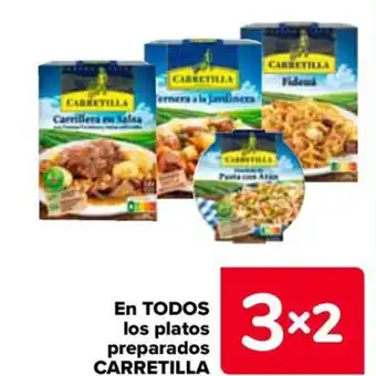 Carrefour CARRETILLA En todos los platos preparados oferta