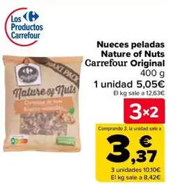 Carrefour Nueces peladas Nature of Nuts Carrefour Original oferta