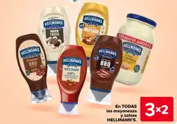 Carrefour HELLMANN'S En todas las mayonesas y salsas oferta