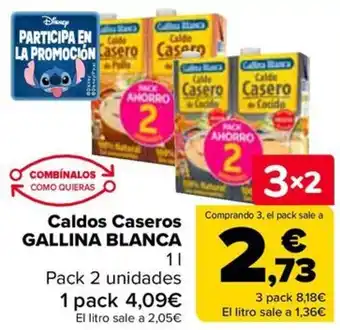 Carrefour GALLINA BLANCA Caldos Caseros oferta