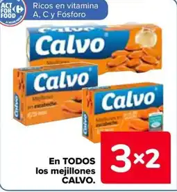 Carrefour CALVO En todos los mejillones oferta