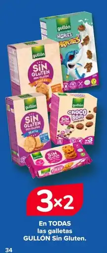 Carrefour GULLÓN En todas las galletas sin gluten oferta