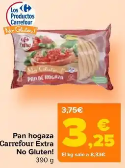 Carrefour Pan hogaza Carrefour Extra No Gluten! oferta