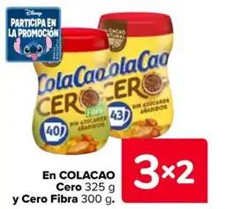 Carrefour COLACAO En Cero y Cero Fibra oferta