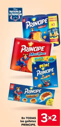 Carrefour PRÍNCIPE En todas las galletas oferta