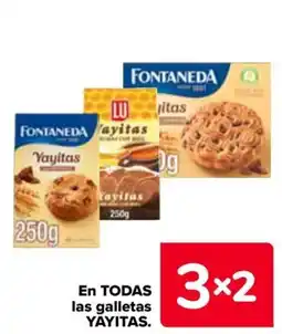 Carrefour YAYITAS En todas las galletas oferta