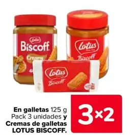 Carrefour LOTUS BISCOFF En galletas y Cremas de galletas oferta